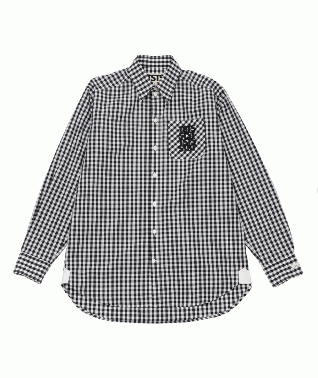 TSTS GINGHAM SHIRT (ブラック)