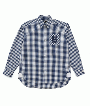 TSTS GINGHAM SHIRT (ネイビー)