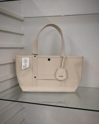HYKE TOTE BAG MEDIUM (UNBLEACHED)