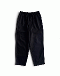 DESCENDANT SHORE TWILL BEACH TROUSERS (ブラック)