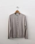 mt modelist ウールクルーネックカーディガン (ASH GRAY)