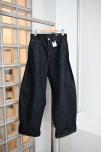 HYKE BARREL-LEG DENIM JEANS (ORIGINAL BLUE)