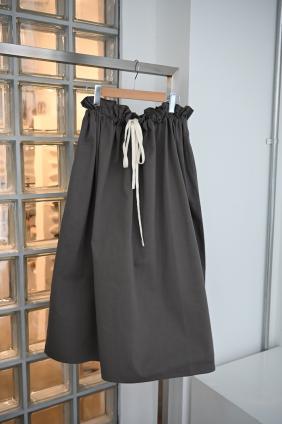 SOFIE D'HOORE SLIGHTLY SLANTED SKIRT (TURTLE)