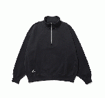 FreshService HEAVY OZ HALF ZIP PULLOVER (ブラック)