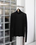 mt modelist ハイネックスリムドルマンTシャツ (BLACK)