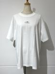 MM6 Maison Margiela Tシャツ(ロゴパッチ)　(WHITE)