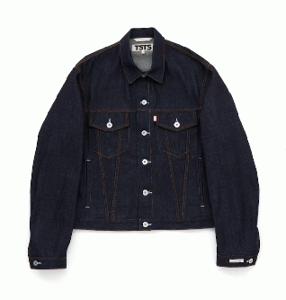TSTS ORGANIC COTTON OVERSIZE DENIM JACKET (インディゴ)