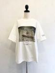JANE SMITH  NAPPING CHILLING S/S T-SHIRT (ホワイト)