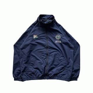DESCENDANT (ディセンダント) Shangri-la NYLON JACKET(ネイビー)
