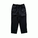 DESCENDANT (ディセンダント) CLASP WEBBING TROUSERS (ブラック)