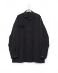 FUMITO GANRYU M-51 nylon shirt jacket (ブラック)