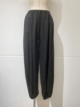 BOWTE SUPIMA COTTON BALLON HARLEM PANTS/BLK