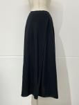 COGTHEBIGSMOKE HALO SEMI-FLARE SKIRT  (BLACK)