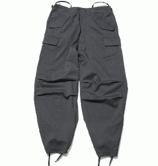 TapWater Combat Wool Military Cargo Pants (H.グレー)