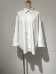 BLAMINK (ブラミンク) レギュラーカラーシャツ ( WHITE )