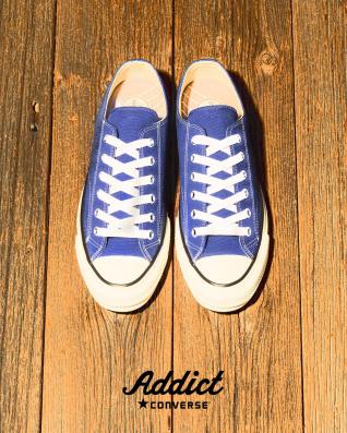 CONVERSE ADDICT CHUCK TAYLOR CANVAS OX (ブルー)