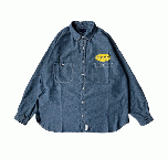 DESCENDANT NORMAN CHAMBRAY LS SHIRT (インディゴ)