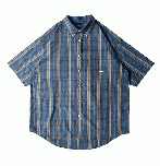 DESCENDANT KENNEDY'S TEXTILE SS SHIRT (ネイビー)