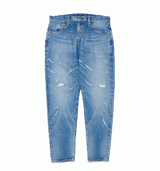 SEQUEL DAMAGE DENIM PANTS (SQ-25SS-PT-07/インディゴ)