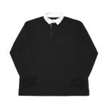 SEQUEL RUGBY SHIRT (SQ-25SS-CS-05/ブラック)