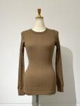 HYKE LONG-SLV TEE (COYOTE BROWN)