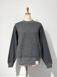 HYKE (ハイク) SWEAT SHIRT (CHARCOAL)