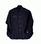 FUMITO GANRYU M-51 Linen Shirt JK (ネイビー)