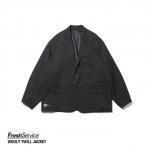 FreshService  WOOLY TWILL JACKET (ブラック)