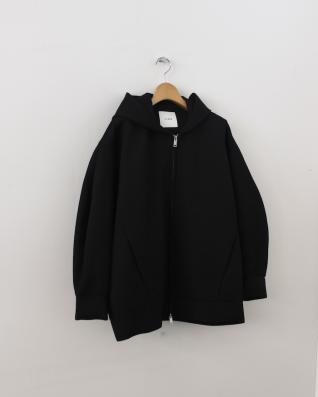 CLANE (クラネ) CONSTRUCTIVE BONDING HOODIE (BLACK)