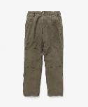 nonnative WORKER TROUSERS SULFUR DYE (カーキ)