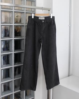 THE SHINZONE PAINTED WIDE PANTS (C.GRAY)