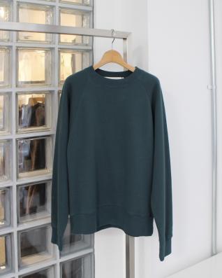 THE SHINZONE COMMON SWEAT SHIRT (MOSS GREEN)