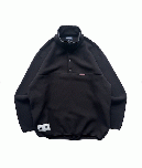 DESCENDANT HUMMING FLEECE PULLOVER (ブラック)